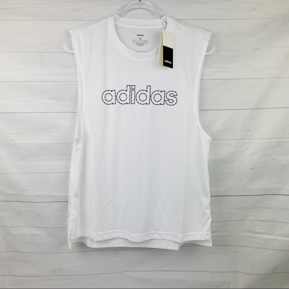 Adidas | Women’s White Muscle Top